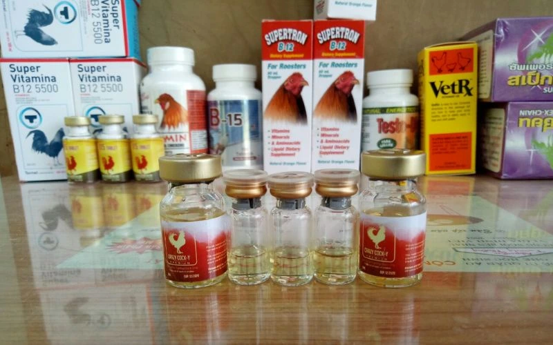 Có thể cho gà dùng một số loại thuốc hoặc vitamin